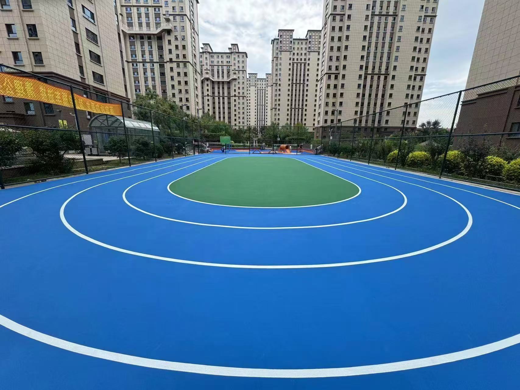 保定市学校塑胶跑道塑胶地坪 - 价格